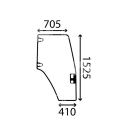 Szyba drzwi prawa 87302768