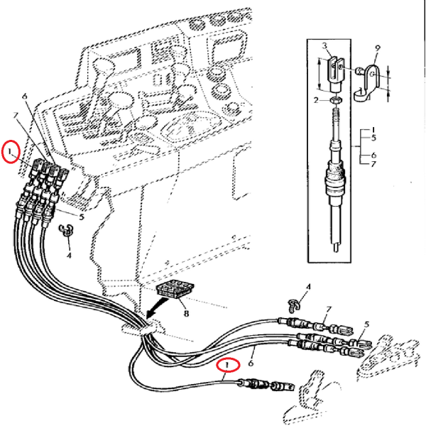 Linka sterowania John Deere AL78201 1120 1362 mm