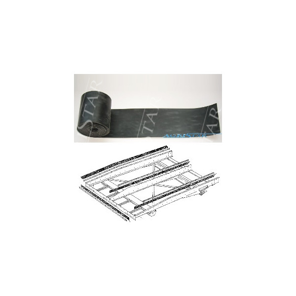 CS10-6x120 Guma podsiewacza 3mm 6x120cm