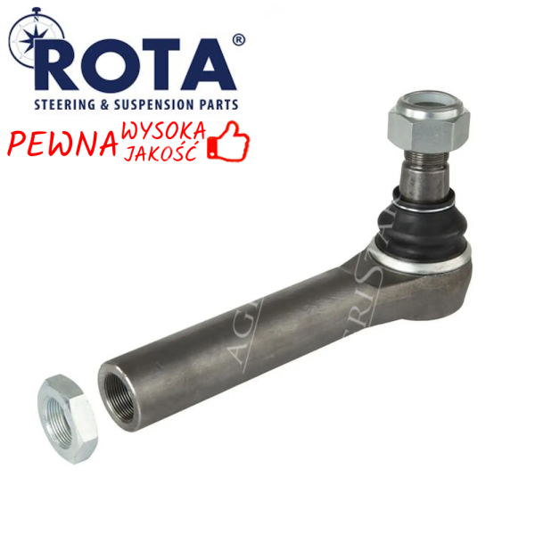 Końcówka kierownicza 225mm VPJ3593 AL119379 AL110923 AL119215 AL177980 AL110928 John Deere 6800 6810 6820 6900 6910 6920