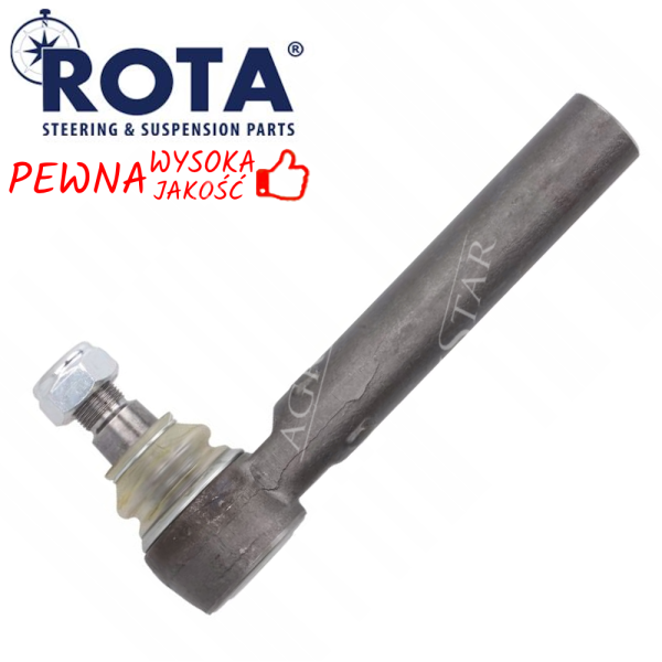 Końcówka kierownicza lewa 207mm 137700430816 126144A1 84990204 CA0490230 475274 Case 580K 5120 5130 Terex 820 New Holland FB90