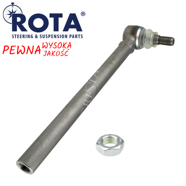 Końcówka kierownicza 355mm 390031A1 CA0351705 351705 Case 580 590 Komatsu WB91R WB93R WB97R