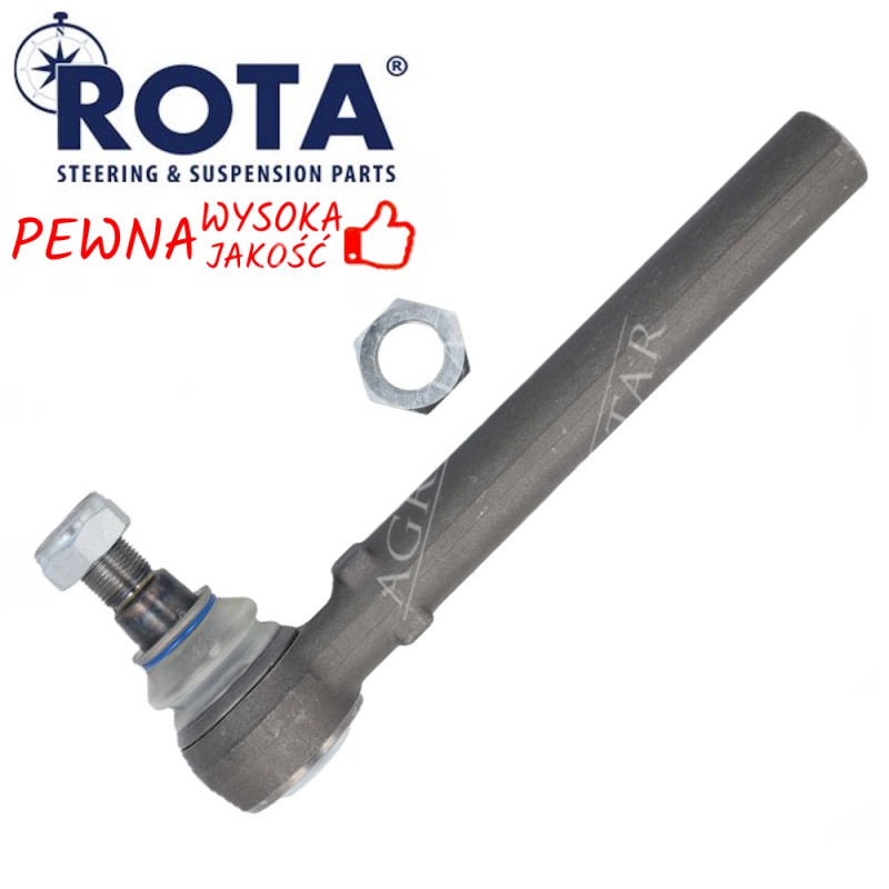 UKI1010rot Końcówka kierownicza 265mm CA0351144 183677A1 UKI1010rot Końcówka kierownicza 265mm CA0351144 183677A1