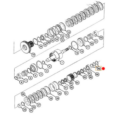 Pierścień wałka skrzyni biegów Case
580SR 590SR 695SR
New Holland
LB75, LB85, LB90, LB95, LB110, LB115,