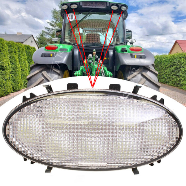 Lampa robocza LED 40W John Deere 6210R, 6215R 7200R,  7210R, 7215R, 7230R, 8360RT 6105R, 6110R, 6125R, 6140R, 8225R