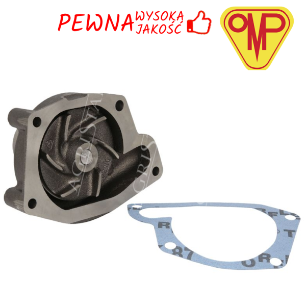 Pompa wody pompa płynu chłodniczego 41312066 41312254 41312365 41312387 U5MW0040 U5MW0041 Massey Ferguson 122  New Holland L555