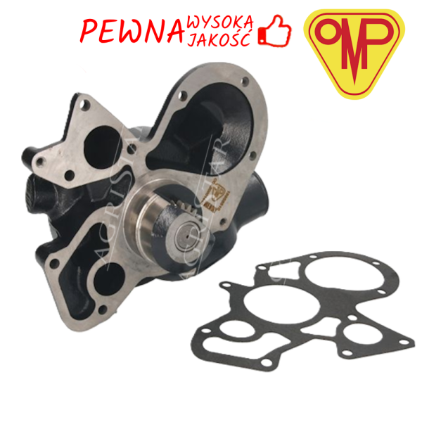 Pompa wody 4224708M91 U5MW0196 2346110 159.555 Massey Ferguson 5425 5435 5445 5455 5460 5465 6455 6460 6465 6470 6475 6480 7465