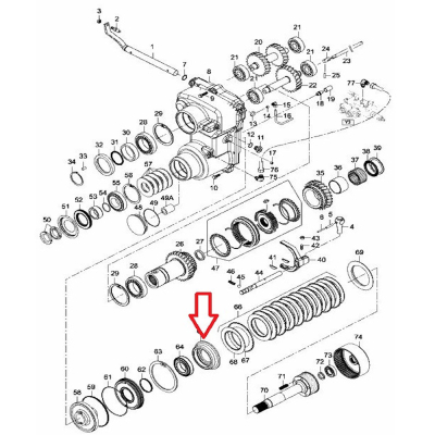 SKR5001 Führungsring Massey Ferguson Valtra V35589700