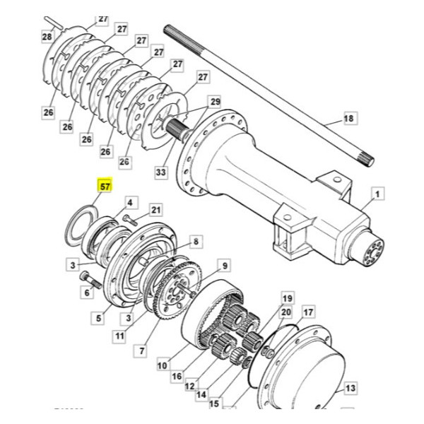 JCB Telehandlers: 506-23TC, 508-66 TC, 509-23TC, 509-45 TC, 510-44S TC, 510-55 TC, 510.42, 515-40, 520-40 [4 Wheel Steer],