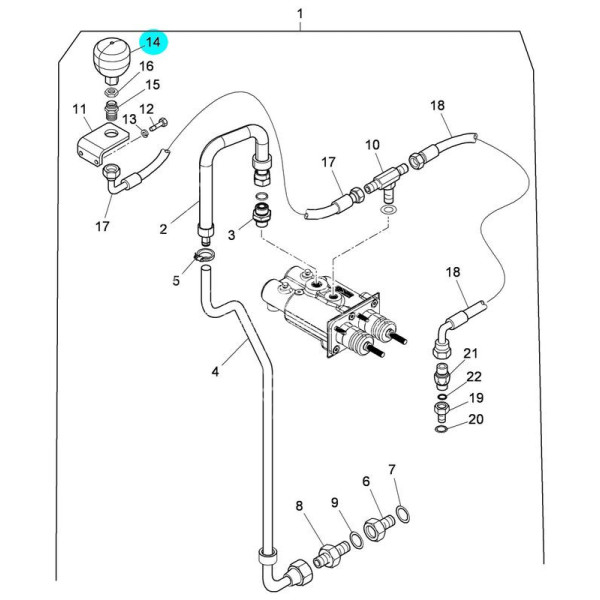 Akumulator hydrauliczny 0,48L  McCormick:
MC100-MC130, MC135, MC80
MTX110-MTX140, MTX150,           
ZTX