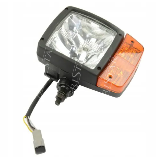 Lampa przednia lewa 1000051956 0003328601 1000051956 Komatsu Kramer Volvo John Deere Merlo Terex Manitou JCB Claas
