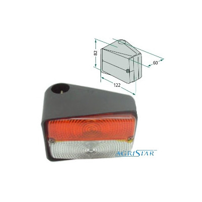 Lampa pozycji kierunkowskazów Fiat:
L60 Ford:
4635 
New Holland:
T4020 TL100 TM115 TN TS 5146292, 82006498, 82009121