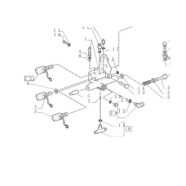 ELE7102 Antriebsmagnetventil 87681749