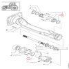 Uszczelniacz wału napędowego 5197676 Case Maxxum 100 110 125 145 MXU 100 115 125 New Holland T6 T6.120 T6.140T6.160 T6.180 T6010