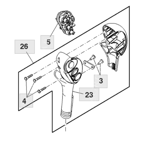 Schalthebel-Joystick-Tastenplatine AL181690 AL218978