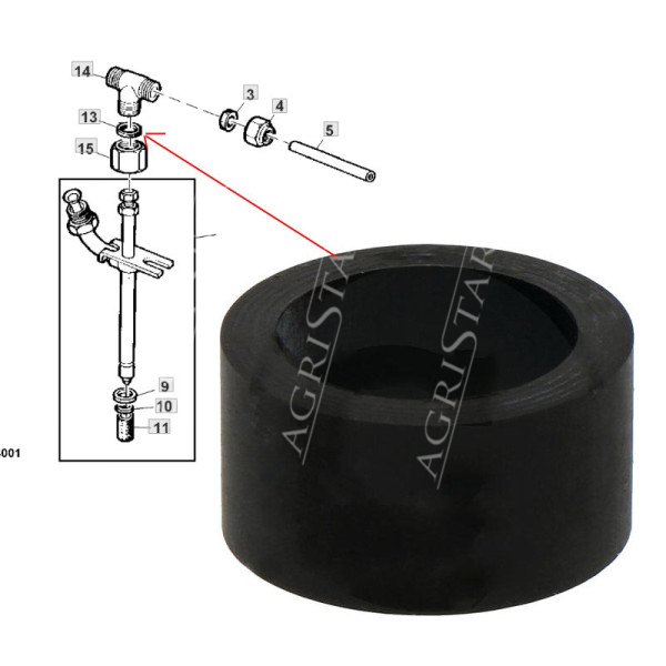 SUP3605 Injektordichtung
