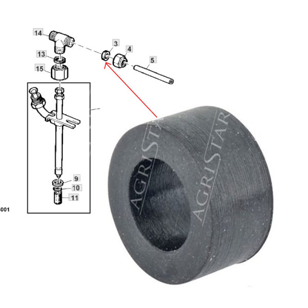 Uszczelniacz przelewu wtrysku 5,5/10,5x5,4mm John Deere 1000 2000 3000 5000 6000 7000 Renault
Ares Arion