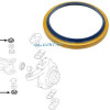 Uszczelniacz sworznia zwrotnicy 5122548 83944350 Ford New Holland 2810 6610 7810 8210 3435 5635 8340 550 TD TD55 TL 60 70 TN 55