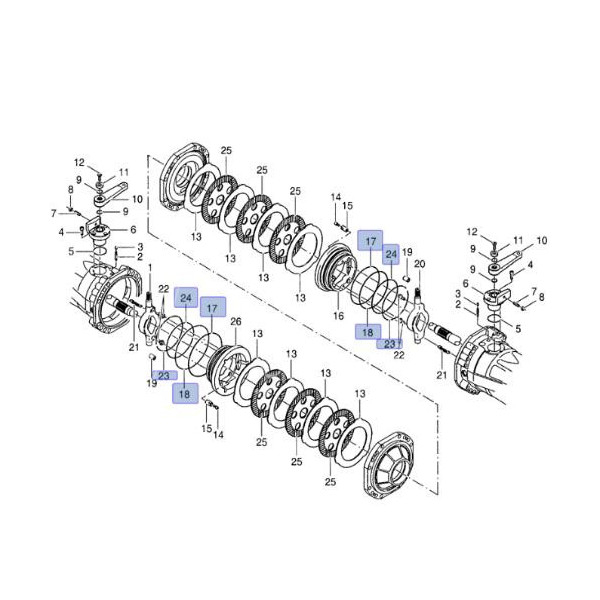 Oringi oring Spicer tłoka hamulcowego tarczy Claas Scorpion new holland lm lm430 manitou mlt mt  John Deere 3215