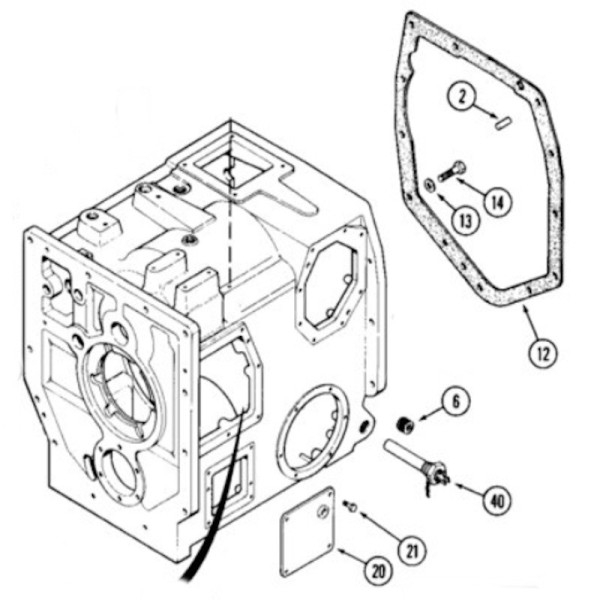 SKR2101 Magnum Getriebedichtung
