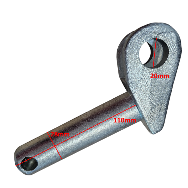 Gabelbolzenarm-Stabilisatorhalterung 110 mm 87382848