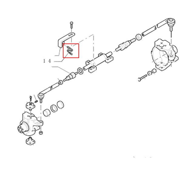 ELE4409org Radlenkungssensor M12 ORIGINAL 87674855 85807987