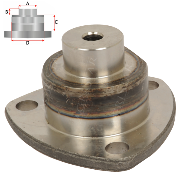 Czop Sworzeń zwrotnicy 5137138 Case MXM135, MXM150, MXM165, MXM180 MXM190