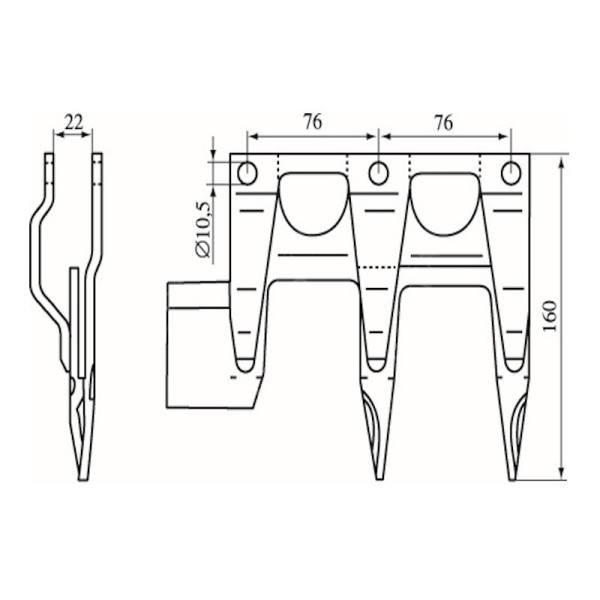 SCH- 410400039 Schumacher Endbajonett