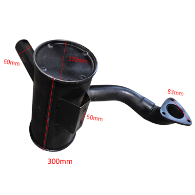 123/03223 123/03964 Tłumik wydechowy wydech JCB 3CX 4CX