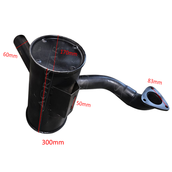 123/03223 123/03964 Tłumik wydechowy wydech JCB 3CX 4CX