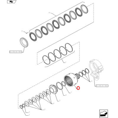 SKR9161 Kupplungskorbgehäuse 5181851