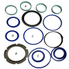 AL119378 Zestaw uszczelnień siłownika skrętu John Deere 6900 6910 6920 6140 6155 7500 7425 2505 7525 7510 7420 7520 AS2060