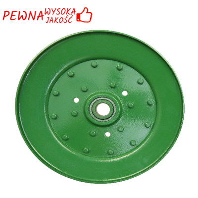 Koło napinacza John Deere 9680 9640 9580 9560 9540 9680 9660 9640 9580 9560 9540 9880 9780 WTS CTS I 920 800 AN15237 673214R91