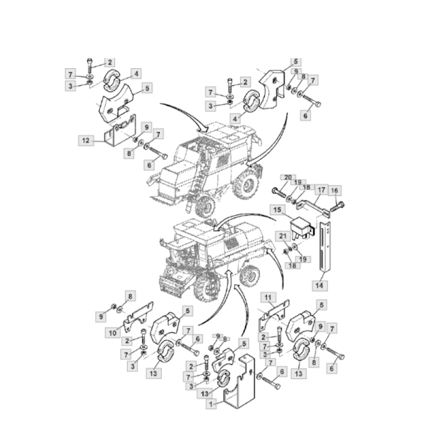 Czujnik prędkości obrotów młocarni John Deere
1450, 1550 2054, 2064, 2056 2066 2266
CTS WTS T550 W660 AZ46388 elobau