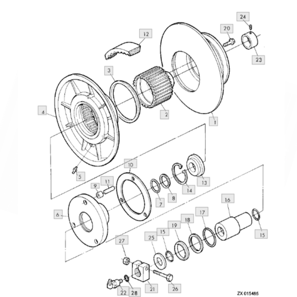 JM99-Z64622 Variator-O-Ring