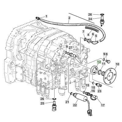 SKR4245 POWER QUAD Getriebeeingangsdichtung