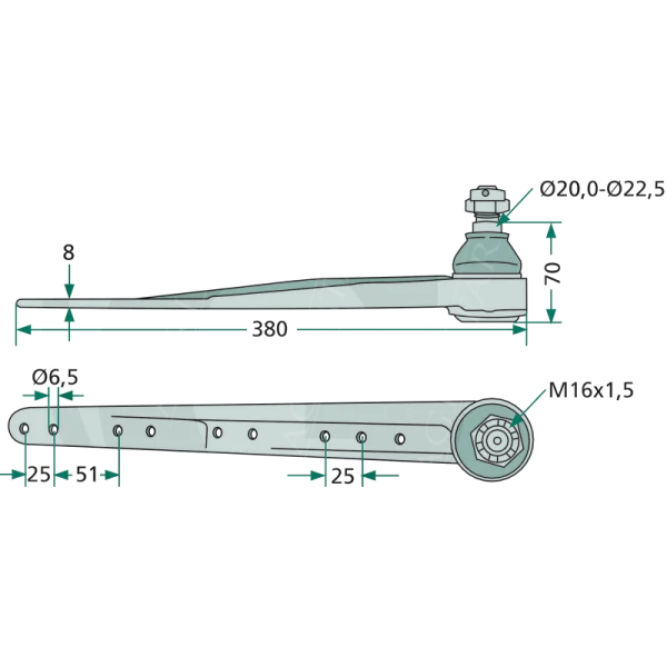 SCH-44120000 Freischneiderkopf 380mm