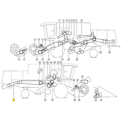 pas napędu sieczkarni claas dominator 56 66 86 88 lexion 470 480 405 420 540 560 tucano 440 450