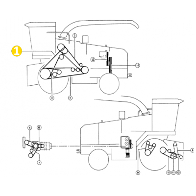 napęd żniwny claas dominator 56 76 86 96 106 68 78 88 98 118