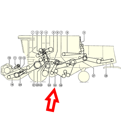 pas wariatora wialni claas dominator 80 75 76 86 96 88 98 100 105 202 203 204 medion 310 330
