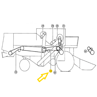 pasek claas dominator 76 86 96 106 80/85 100/105 106 78 88 98 mega 202 208 case 1480 1680