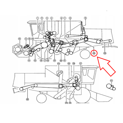 CLAAS Protector , Matador STD Gigant, Mercator 50, 60, S70, 75, Senator, Deutz Fahr M600, M660, M750, M770, M2480, M2780