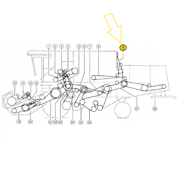 PAS1018-1401241 Gates Keilriemen 17x3150