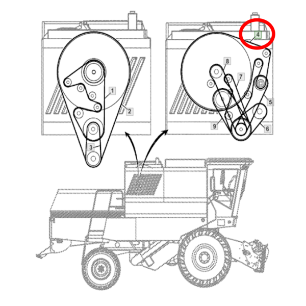 077276, 1400286, AP1000177, H145158 Optibelt Keilriemen