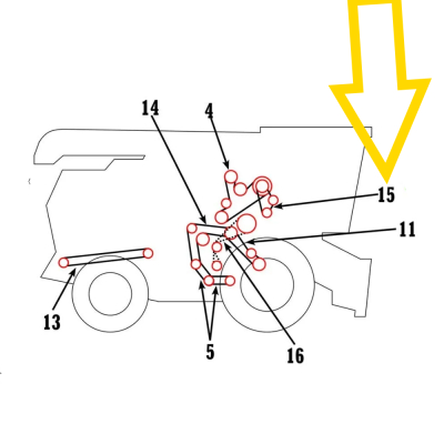 0300230 Keilriemen 3100mm 749701 8092319 80923019 1411204R1