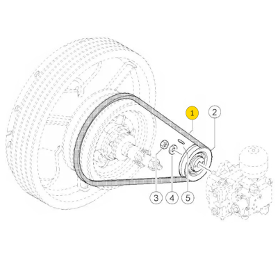 PAS1012-0201108 Riemen 17x1346 Gates 633030, Z34828