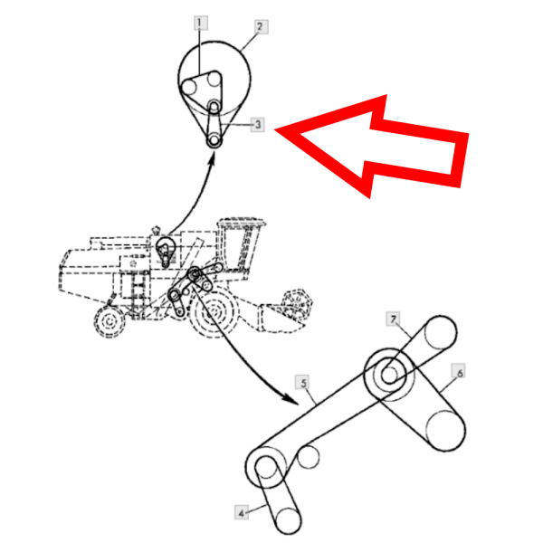 PAS1006-0299231 Gates Z32190 Keilriemen