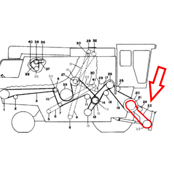 PAS3018-0744379 Gates-Riemenbaugruppe