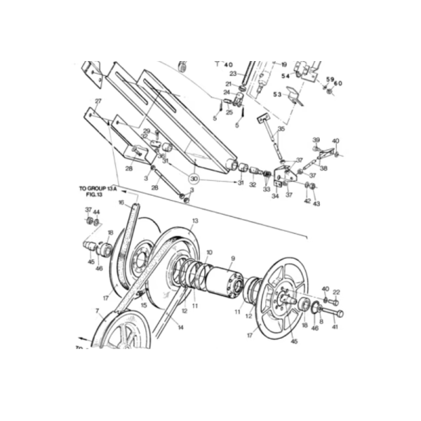 CNH99-782370 Variator-Radbuchse 782370 New Holland
