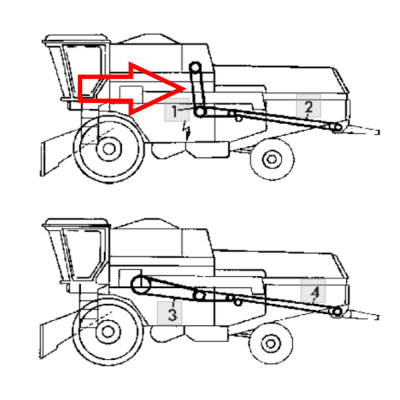 PAS3014- AP1001635 Pas przenośnika pochyłego 80434222 Z51707